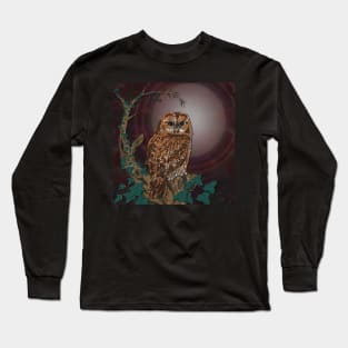 Tawny Owl Mistress of the Night Long Sleeve T-Shirt